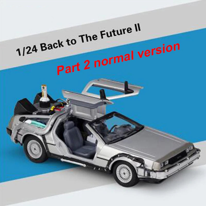 Réplique 1/24 DeLorean - Retour vers le Futur (4 versions disponibles)