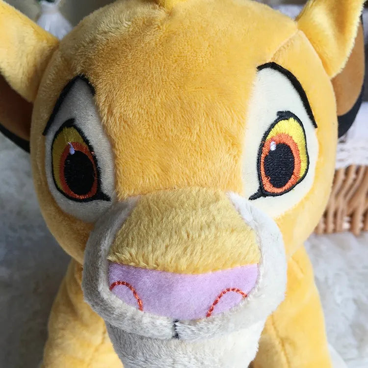 Peluches Simba et Nala - 30 cm d'Aventure et de Douceur