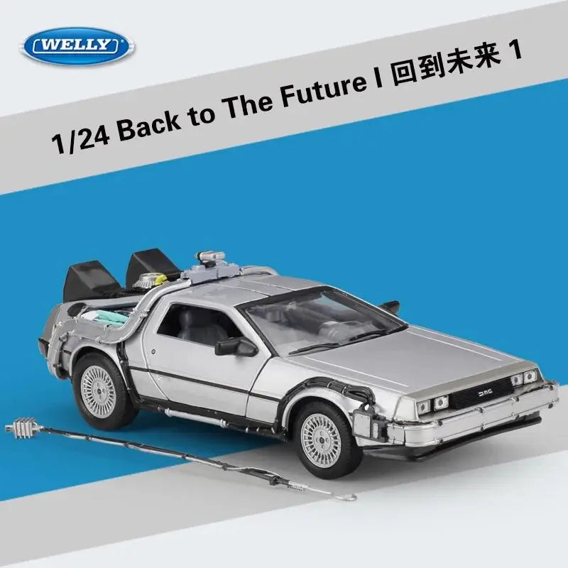 Réplique 1/24 DeLorean - Retour vers le Futur (4 versions disponibles)