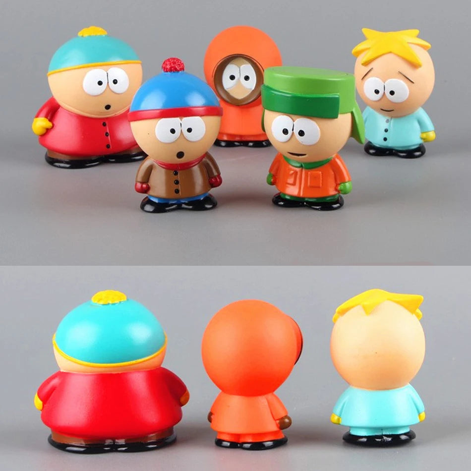 Lot de 5 Figurines South Park – Vos Héros Préférés Réunis en Miniature !