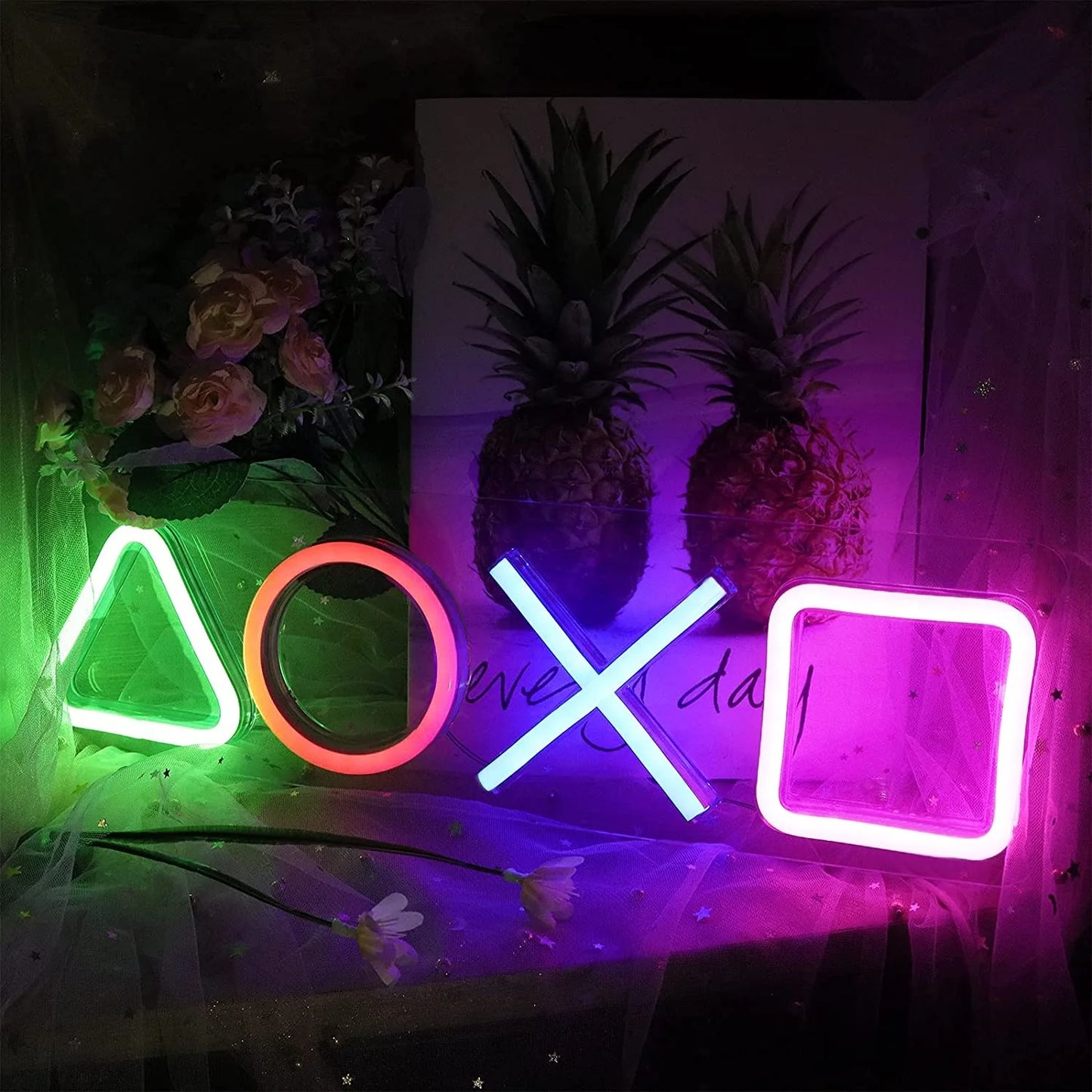 Lampe LED "PlayStation Buttons" - Illuminez votre passion pour le gaming