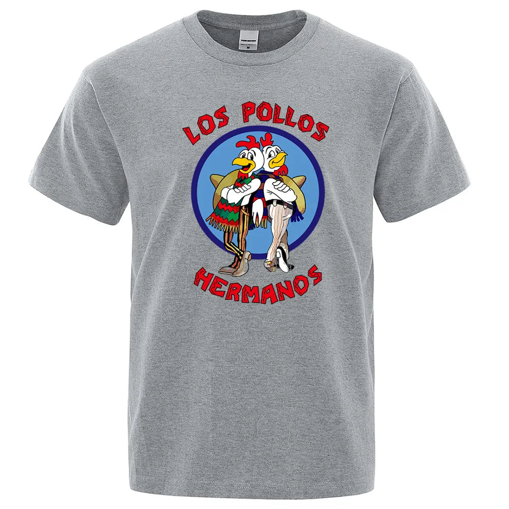 T-shirt "Los Pollos Hermanos" – Breaking Bad au coeur !