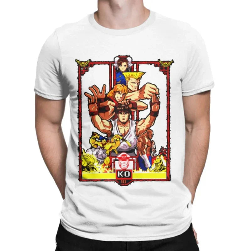 T-shirt "Street Fighter 2" – Le Combattant Ultime du Style