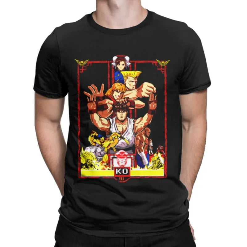 T-shirt "Street Fighter 2" – Le Combattant Ultime du Style