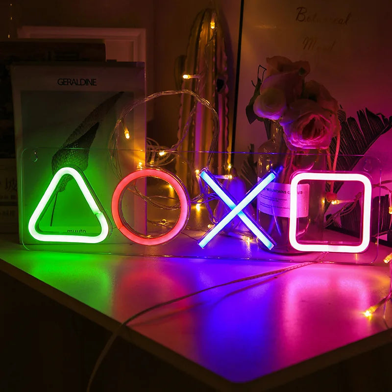 Lampe LED "PlayStation Buttons" - Illuminez votre passion pour le gaming