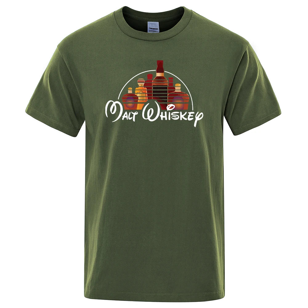 T-shirt Parodique "Malt Whiskey" – Revisitez la Magie avec Style !