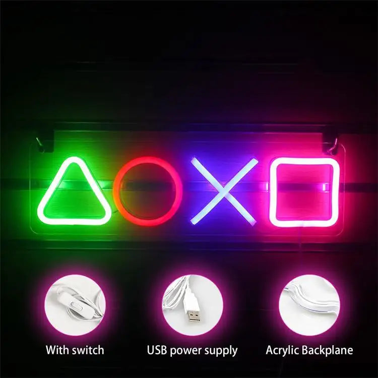 Lampe LED "PlayStation Buttons" - Illuminez votre passion pour le gaming