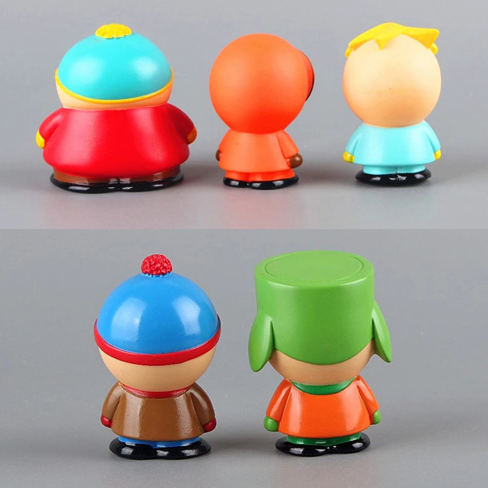 Lot de 5 Figurines South Park – Vos Héros Préférés Réunis en Miniature !